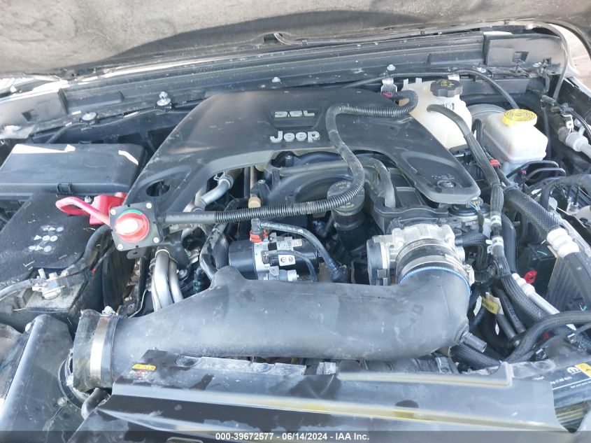 2021 Jeep Wrangler Unlimited Rubicon 4X4 VIN: 1C4HJXFGXMW668694 Lot: 39672577