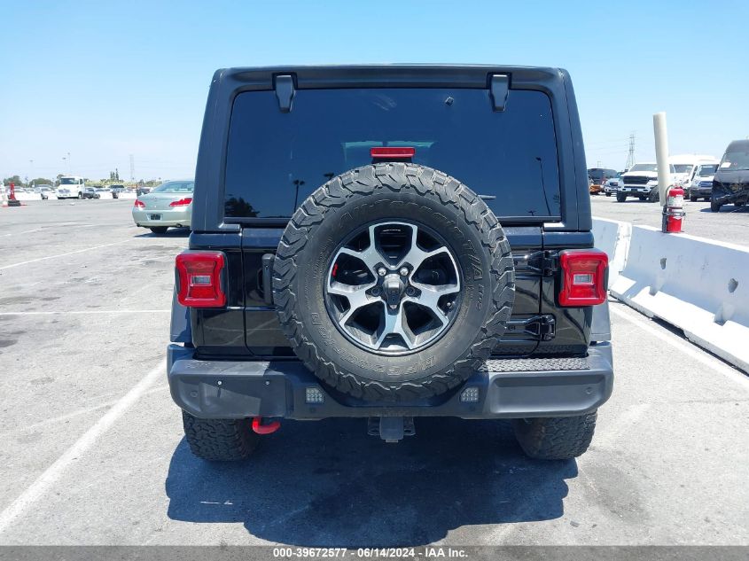 2021 Jeep Wrangler Unlimited Rubicon 4X4 VIN: 1C4HJXFGXMW668694 Lot: 39672577
