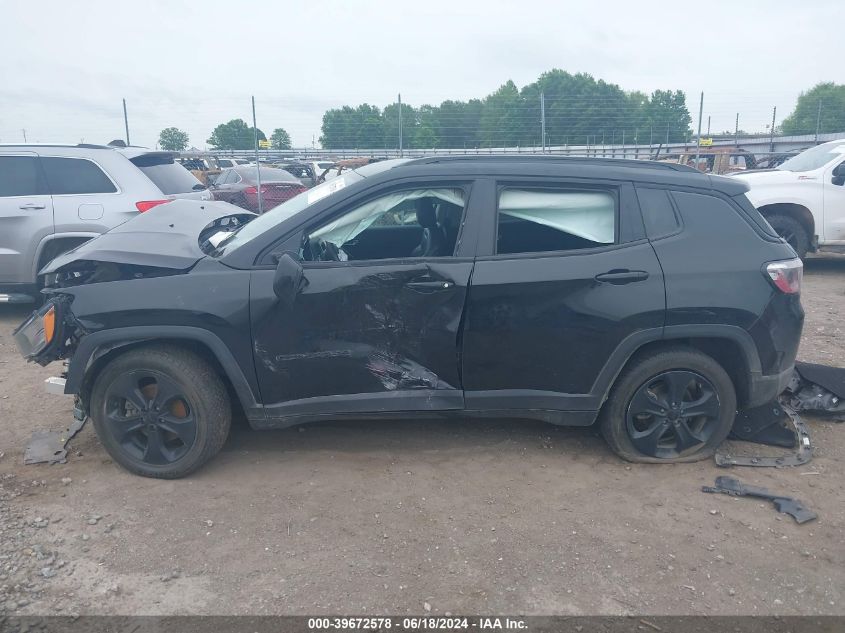 2020 Jeep Compass Altitude Fwd VIN: 3C4NJCBB1LT253581 Lot: 39672578