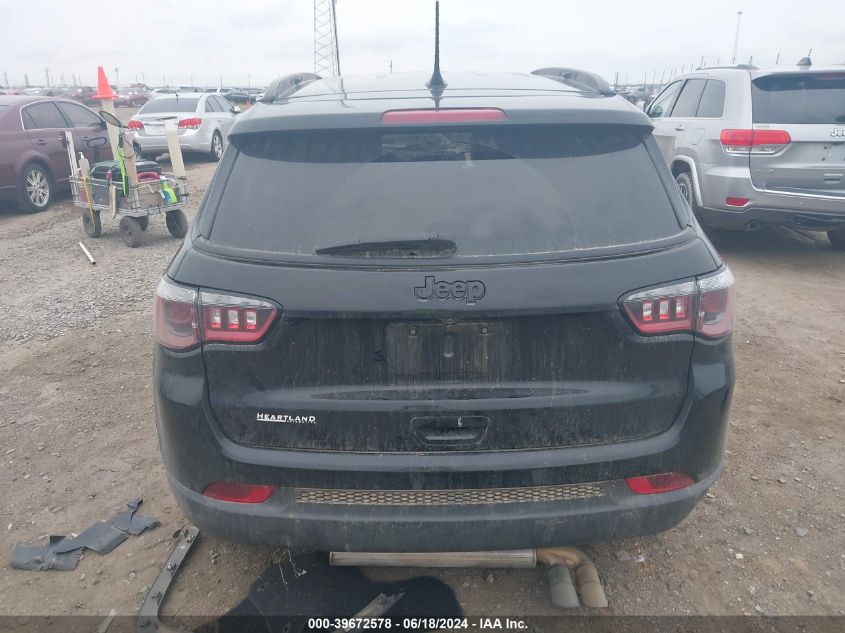 2020 Jeep Compass Altitude Fwd VIN: 3C4NJCBB1LT253581 Lot: 39672578