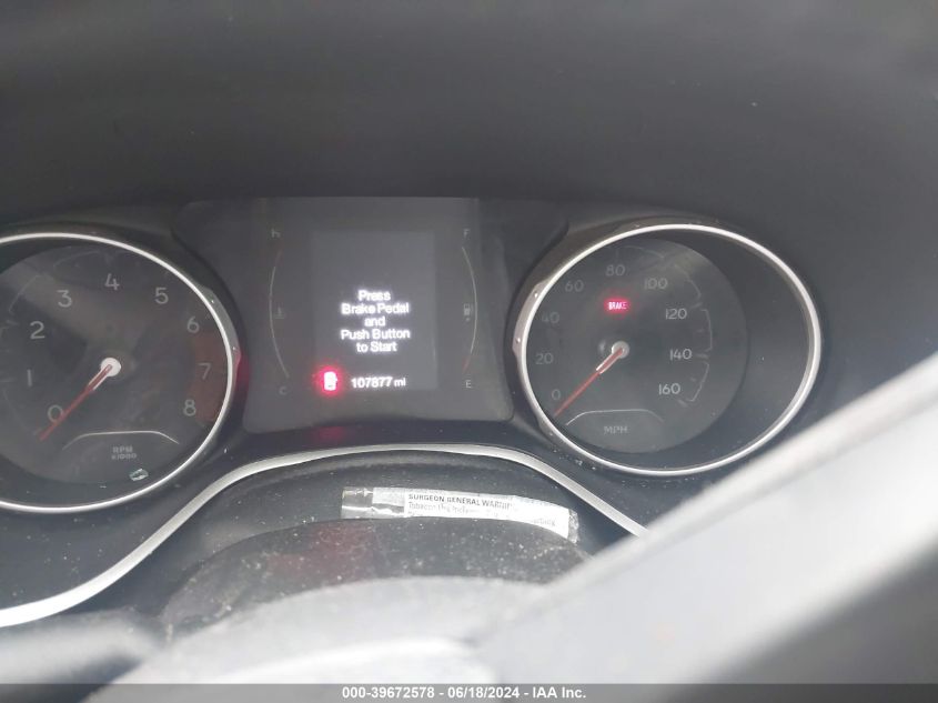 2020 Jeep Compass Altitude Fwd VIN: 3C4NJCBB1LT253581 Lot: 39672578