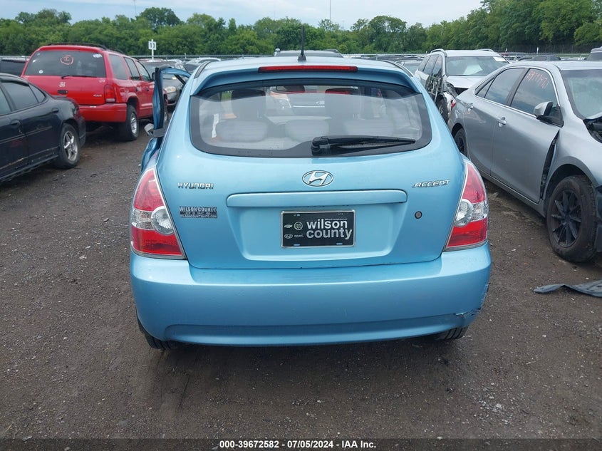 2010 Hyundai Accent Gs VIN: KMHCM3ACXAU170612 Lot: 39672582