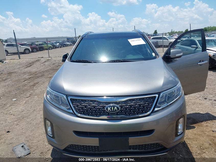 2014 Kia Sorento Sx VIN: 5XYKW4A75EG524658 Lot: 39672583