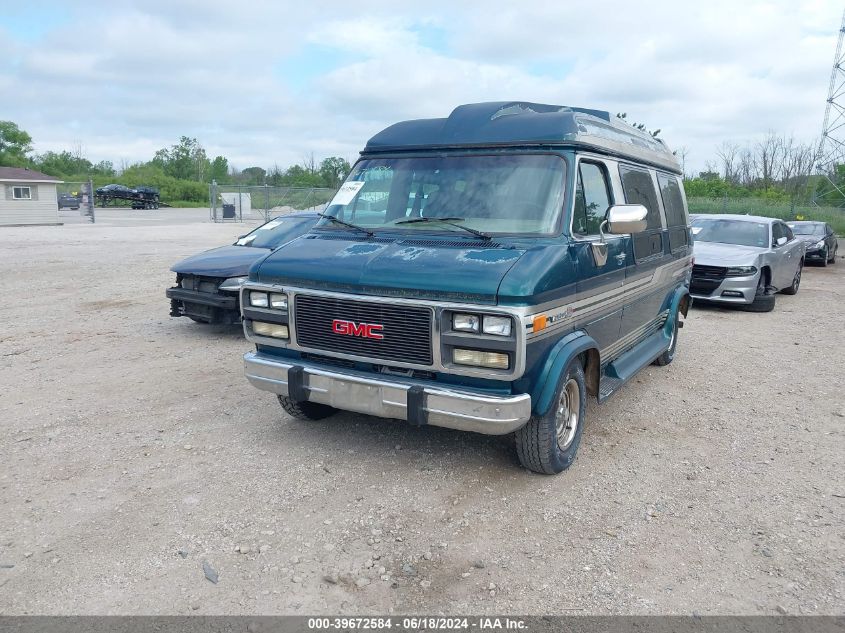 1995 GMC Rally Wagon / Van G2500 VIN: 1GDEG25K0SF525949 Lot: 39672584