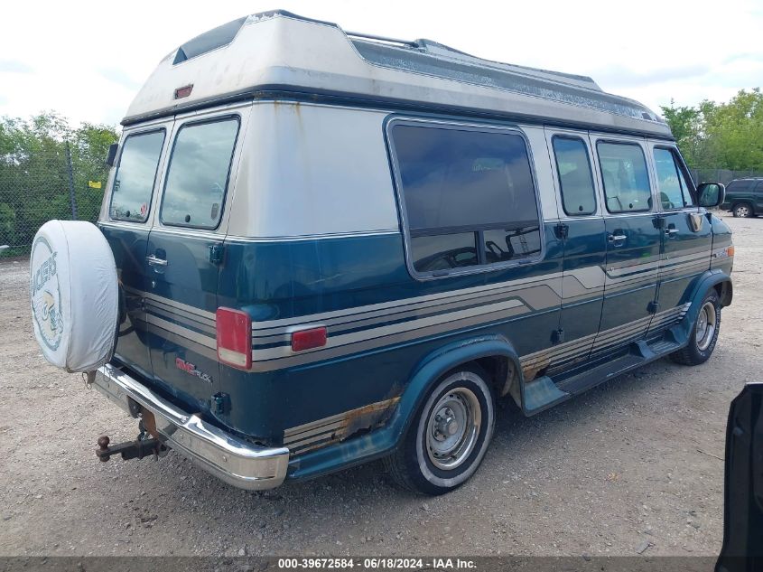 1995 GMC Rally Wagon / Van G2500 VIN: 1GDEG25K0SF525949 Lot: 39672584