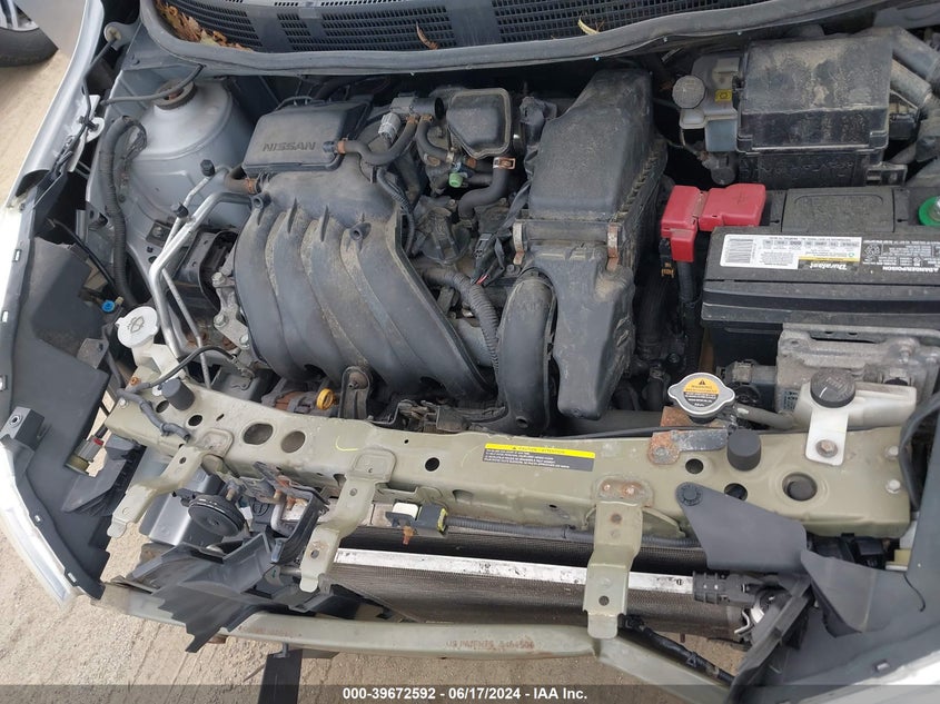 2012 Nissan Versa 1.6 Sv VIN: 3N1CN7AP0CL933006 Lot: 39672592