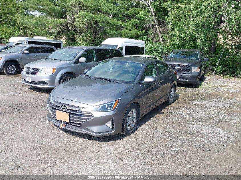 2019 Hyundai Elantra Se VIN: 5NPD74LF2KH473781 Lot: 39672605