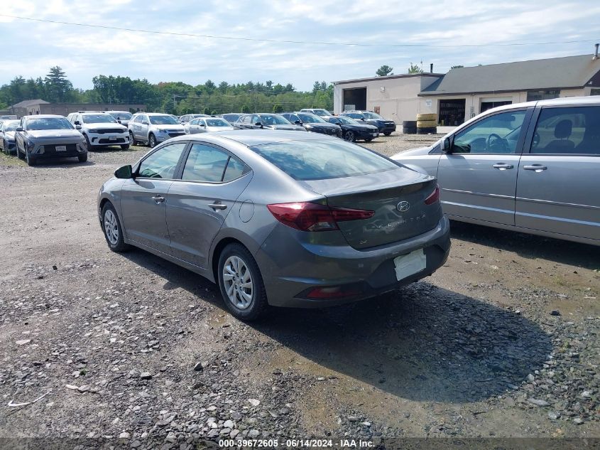 2019 Hyundai Elantra Se VIN: 5NPD74LF2KH473781 Lot: 39672605