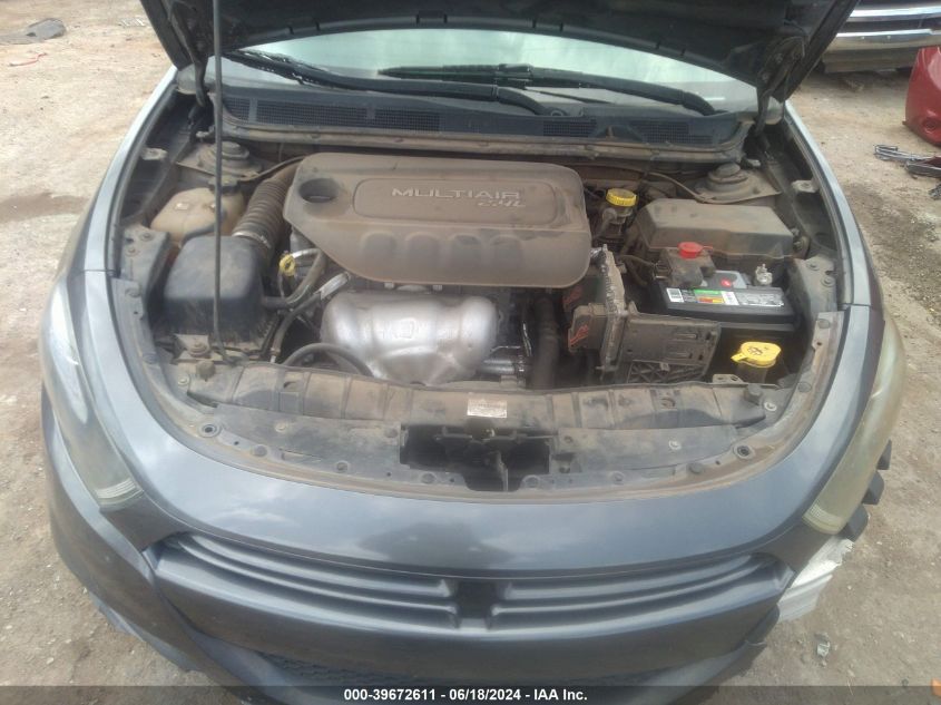 2015 Dodge Dart Sxt VIN: 1C3CDFBB5FD221649 Lot: 39672611