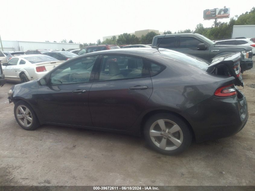 2015 Dodge Dart Sxt VIN: 1C3CDFBB5FD221649 Lot: 39672611