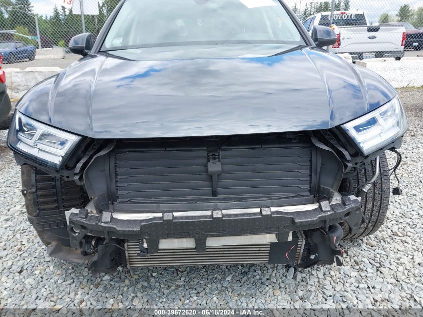 2019 Audi Q5 45 Premium VIN: WA1CNAFY4K2125201 Lot: 39672620