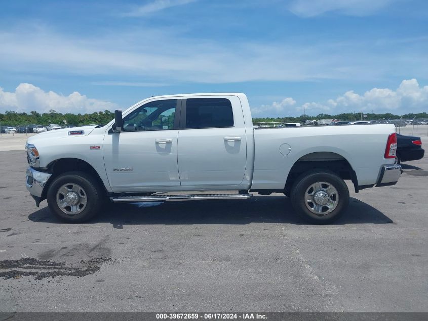 2022 Ram 2500 Big Horn 4X4 6'4 Box VIN: 3C6UR5DJ2NG386664 Lot: 39672659