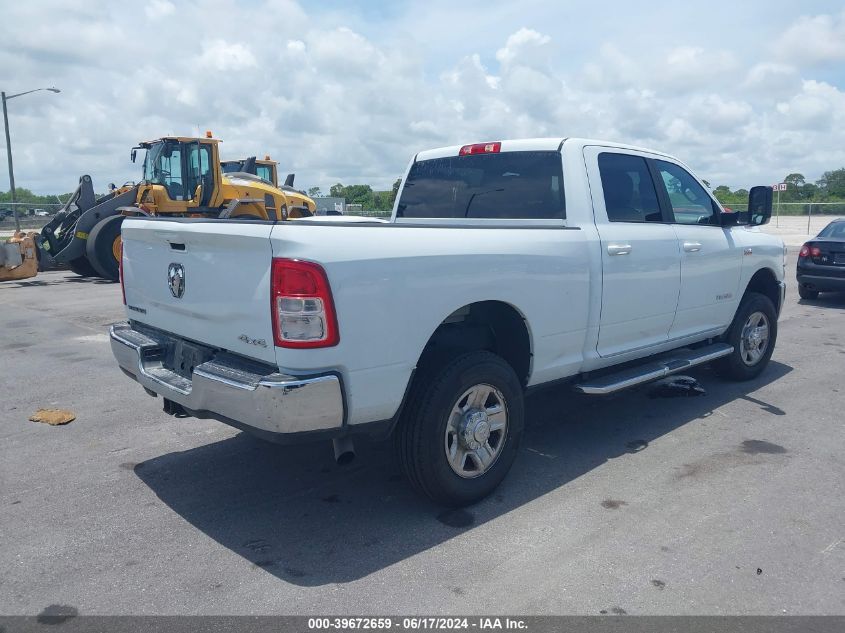 2022 Ram 2500 Big Horn 4X4 6'4 Box VIN: 3C6UR5DJ2NG386664 Lot: 39672659