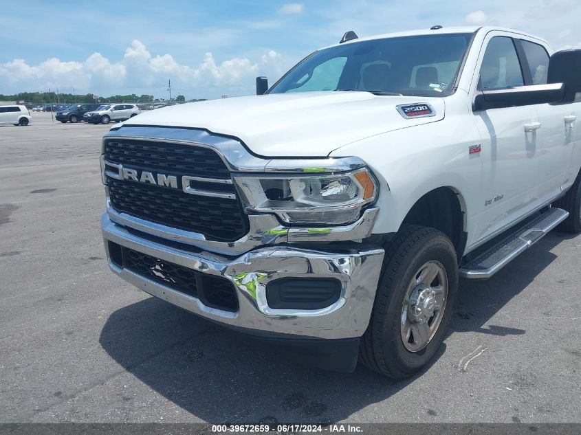 2022 Ram 2500 Big Horn 4X4 6'4 Box VIN: 3C6UR5DJ2NG386664 Lot: 39672659