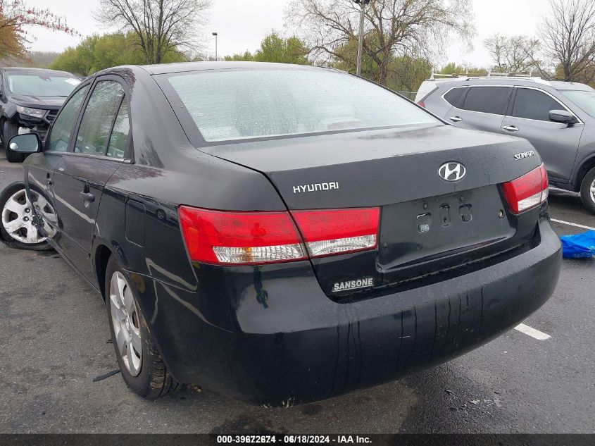 2007 Hyundai Sonata Gls VIN: 5NPET46C87H229755 Lot: 39672674