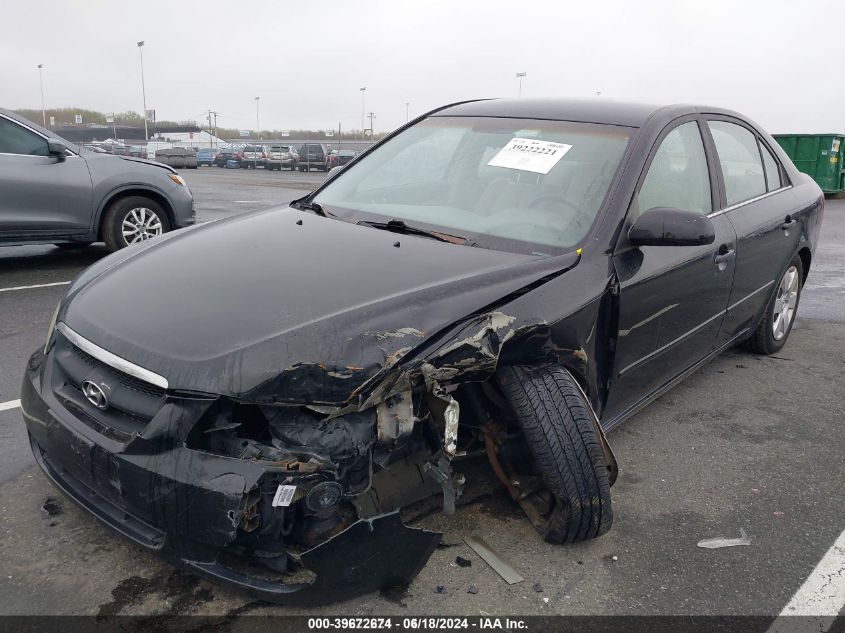 2007 Hyundai Sonata Gls VIN: 5NPET46C87H229755 Lot: 39672674