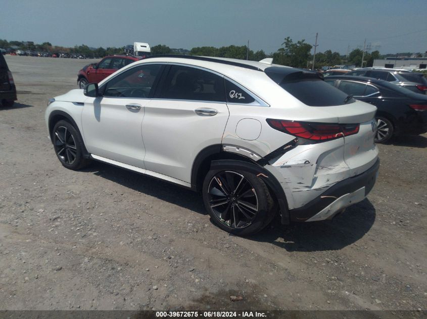 2022 Infiniti Qx55 Luxe Awd VIN: 3PCAJ5J31NF104142 Lot: 39672675