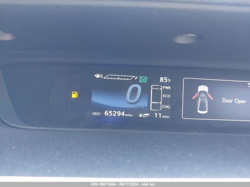 2017 Toyota Mirai VIN: JTDBVRBD6HA001075 Lot: 39672684