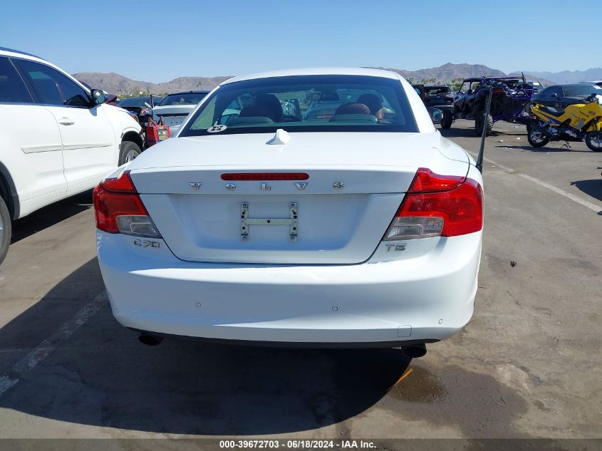 2012 Volvo C70 T5/T5 Platinum/T5 Premier Plus VIN: YV1672MC1CJ123935 Lot: 39672703