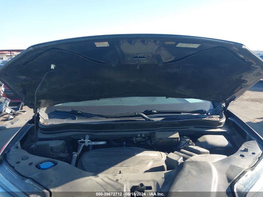 2019 Honda Pilot Touring VIN: 5FNYF6H60KB088887 Lot: 39672712