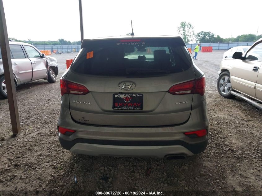 2018 Hyundai Santa Fe Sport 2.4L VIN: 5XYZT3LBXJG522661 Lot: 39672728