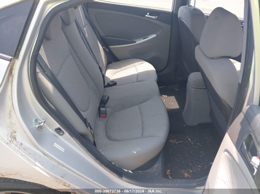 2012 Hyundai Accent Gls VIN: KMHCU4AE3CU068434 Lot: 39672736