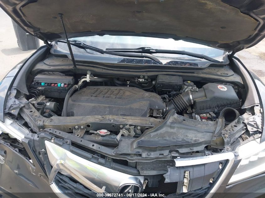 2014 Acura Mdx VIN: 5FRYD4H26EB020913 Lot: 39672741