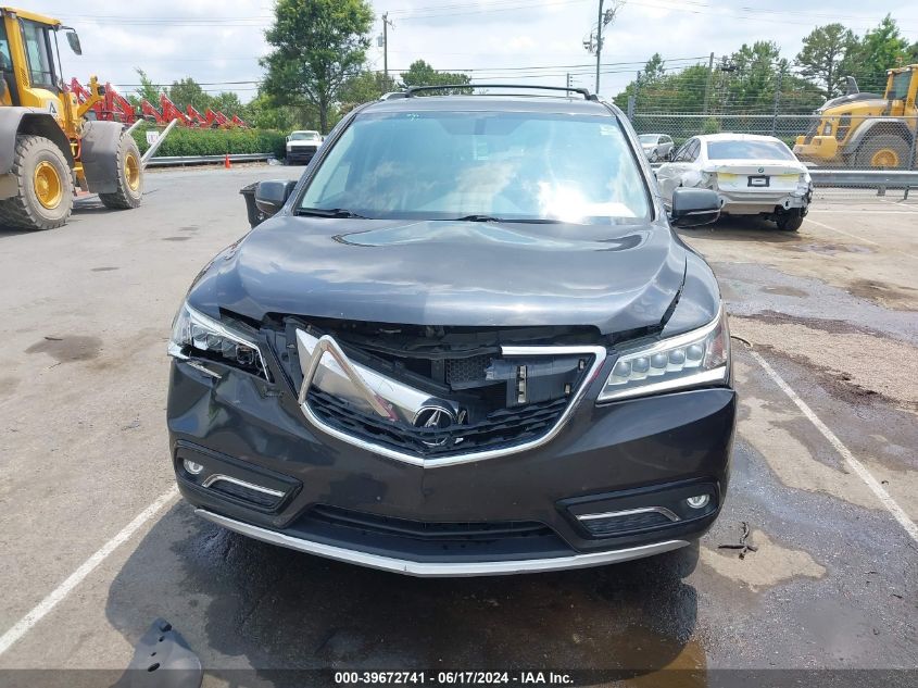 2014 Acura Mdx VIN: 5FRYD4H26EB020913 Lot: 39672741
