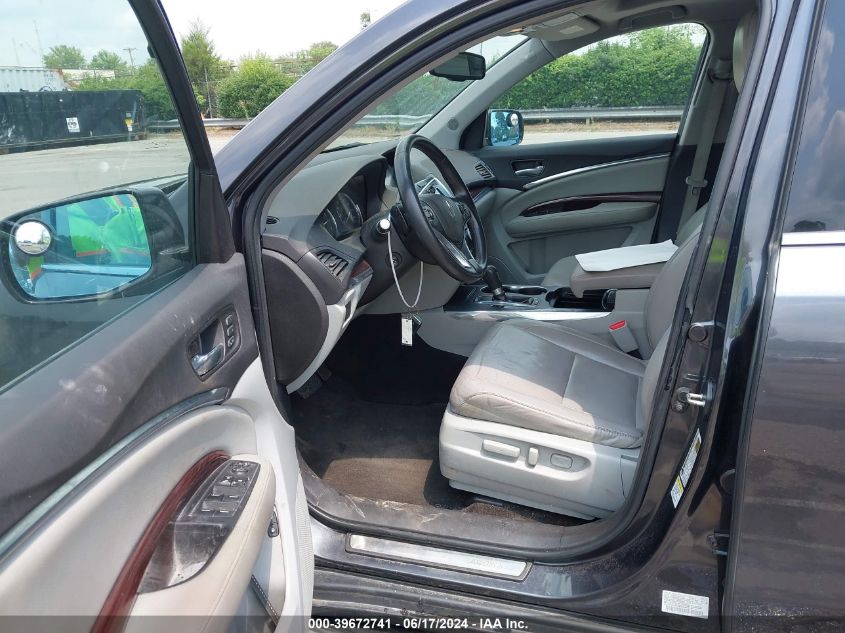 2014 Acura Mdx VIN: 5FRYD4H26EB020913 Lot: 39672741