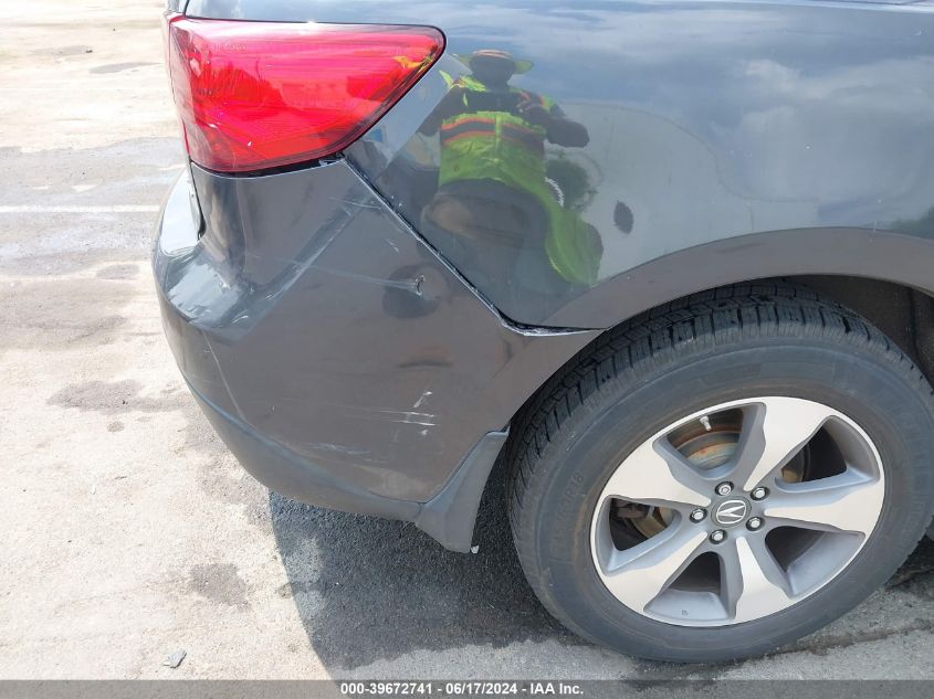 2014 Acura Mdx VIN: 5FRYD4H26EB020913 Lot: 39672741