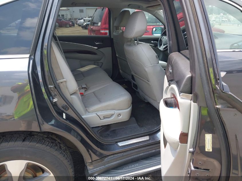 2014 Acura Mdx VIN: 5FRYD4H26EB020913 Lot: 39672741