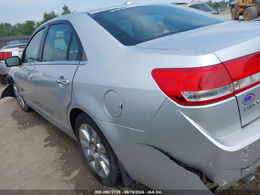 2011 Lincoln Mkz VIN: 3LNHL2JC6BR760916 Lot: 39672759