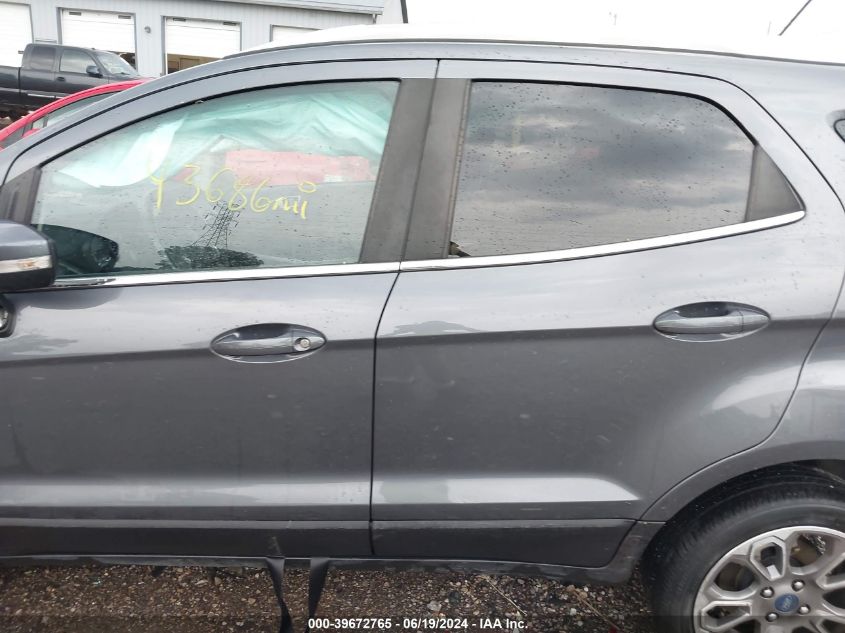 2019 Ford Ecosport Titanium VIN: MAJ3S2KEXKC278357 Lot: 39672765