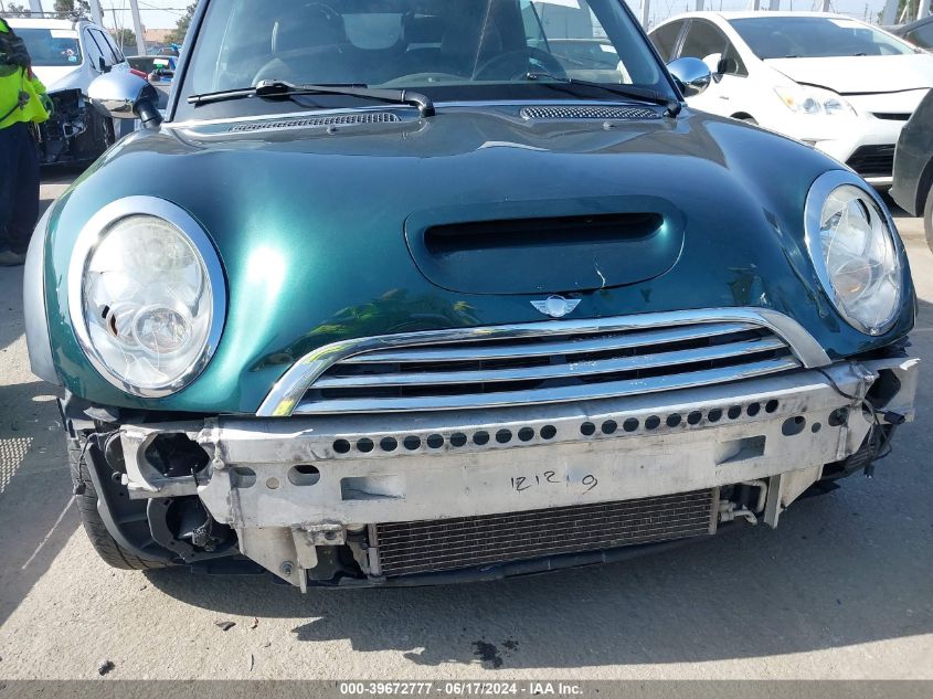 2007 Mini Cooper S VIN: WMWRH33507TL94209 Lot: 39672777