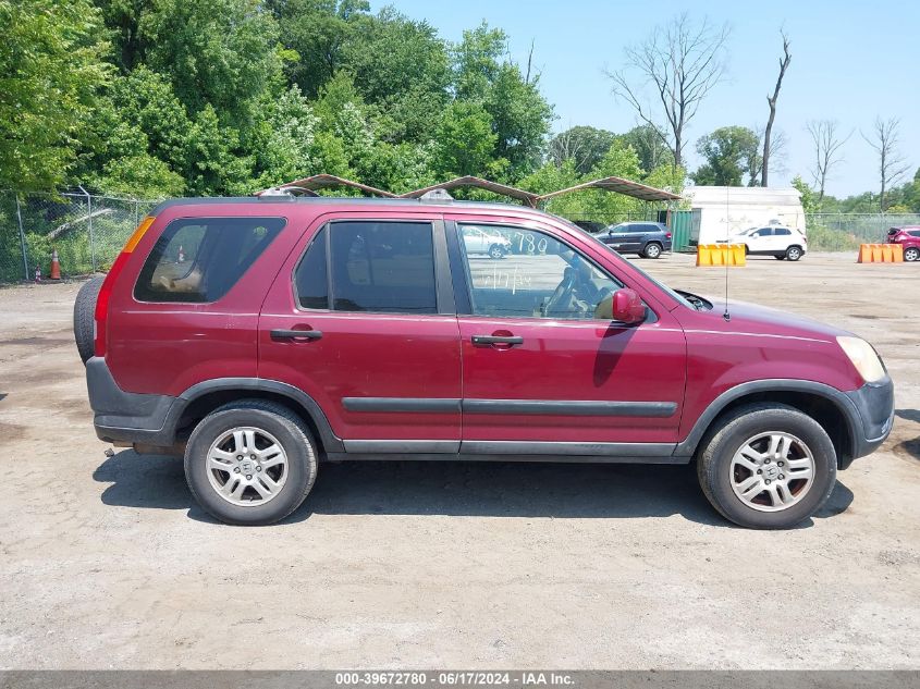 2004 Honda Cr-V Ex VIN: SHSRD78894U204326 Lot: 39672780