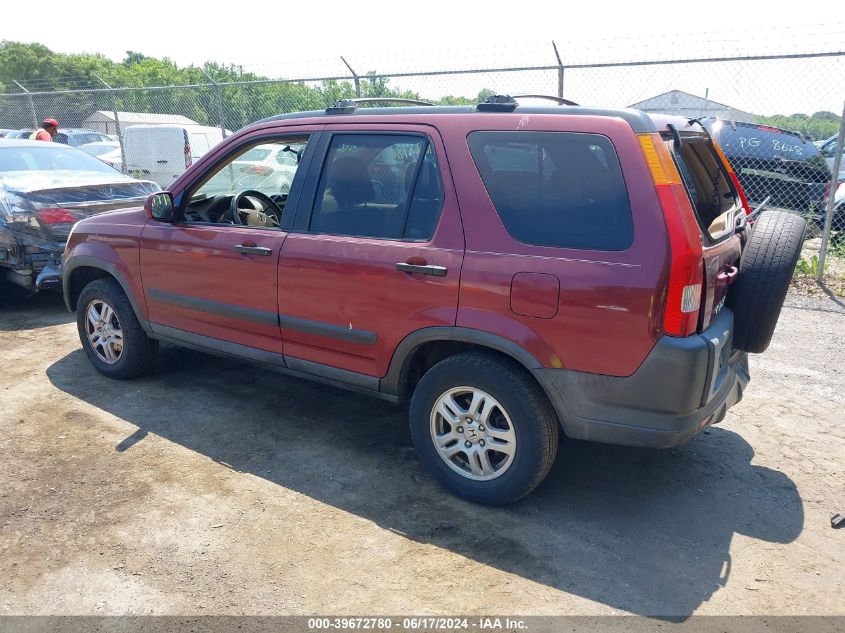 2004 Honda Cr-V Ex VIN: SHSRD78894U204326 Lot: 39672780