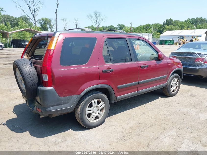 2004 Honda Cr-V Ex VIN: SHSRD78894U204326 Lot: 39672780