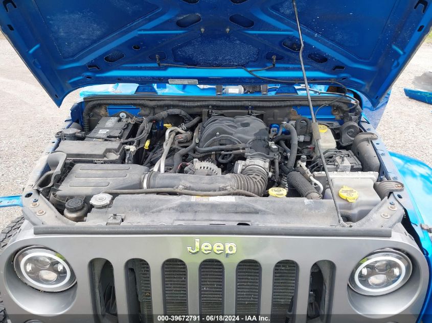 2014 Jeep Wrangler Unlimited Freedom Edition VIN: 1C4BJWDG5EL161109 Lot: 39672791