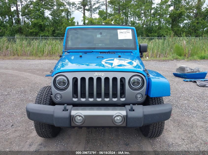 2014 Jeep Wrangler Unlimited Freedom Edition VIN: 1C4BJWDG5EL161109 Lot: 39672791