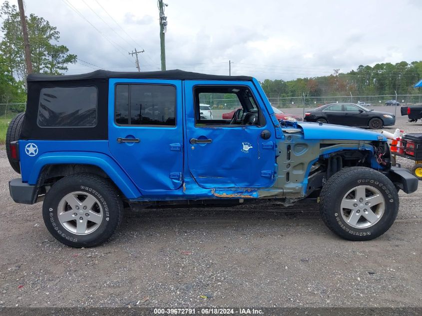 2014 Jeep Wrangler Unlimited Freedom Edition VIN: 1C4BJWDG5EL161109 Lot: 39672791
