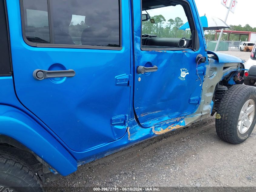 2014 Jeep Wrangler Unlimited Freedom Edition VIN: 1C4BJWDG5EL161109 Lot: 39672791