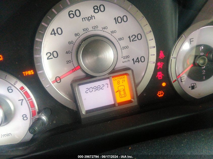 2009 Honda Pilot Ex-L VIN: 5FNYF38509B023943 Lot: 39672794