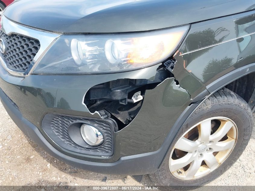 2012 Kia Sorento Lx VIN: 5XYKT3A63CG270326 Lot: 39672807