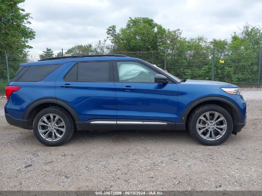 2020 Ford Explorer Xlt VIN: 1FMSK8DH5LGA20625 Lot: 39672809