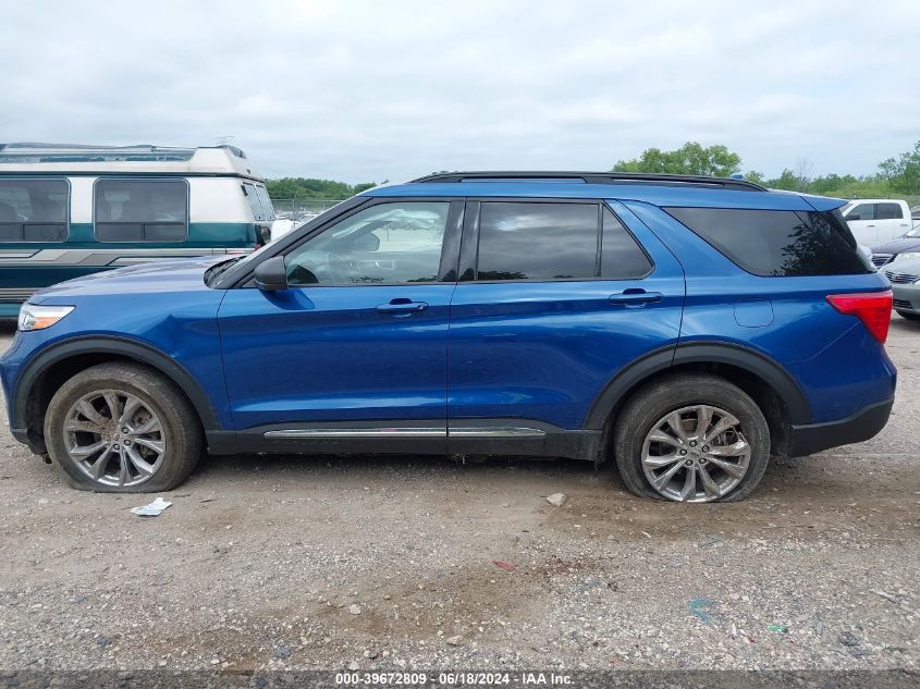 2020 Ford Explorer Xlt VIN: 1FMSK8DH5LGA20625 Lot: 39672809