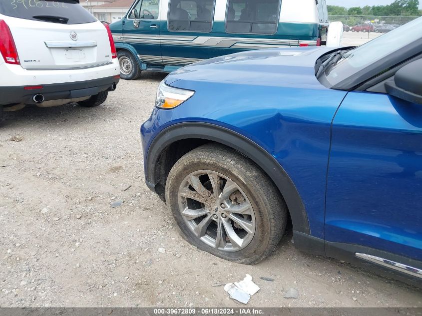 2020 Ford Explorer Xlt VIN: 1FMSK8DH5LGA20625 Lot: 39672809