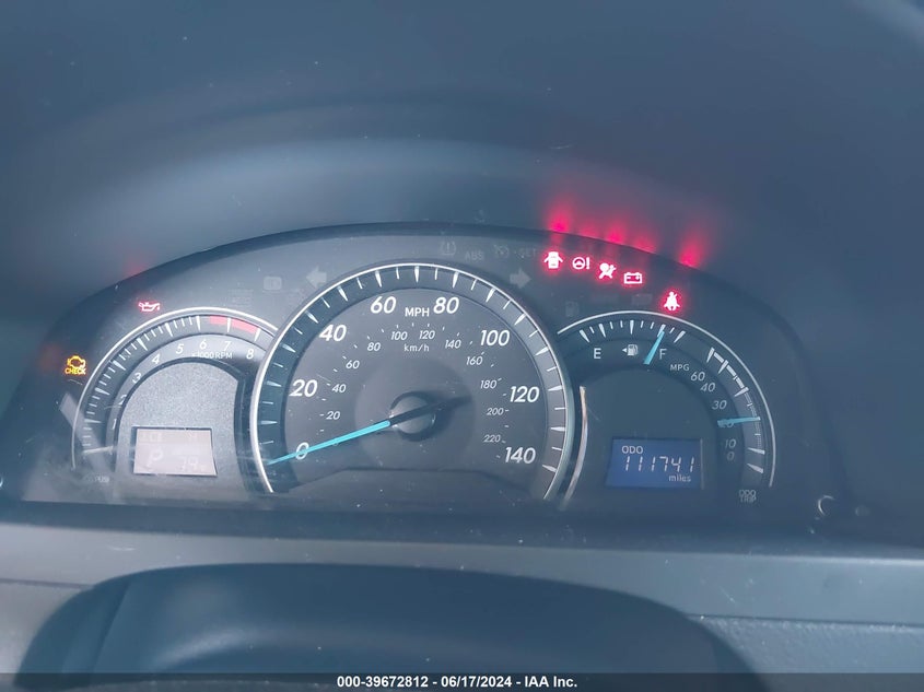 2012 Toyota Camry Le VIN: 4T1BF1FK3CU002324 Lot: 39672812