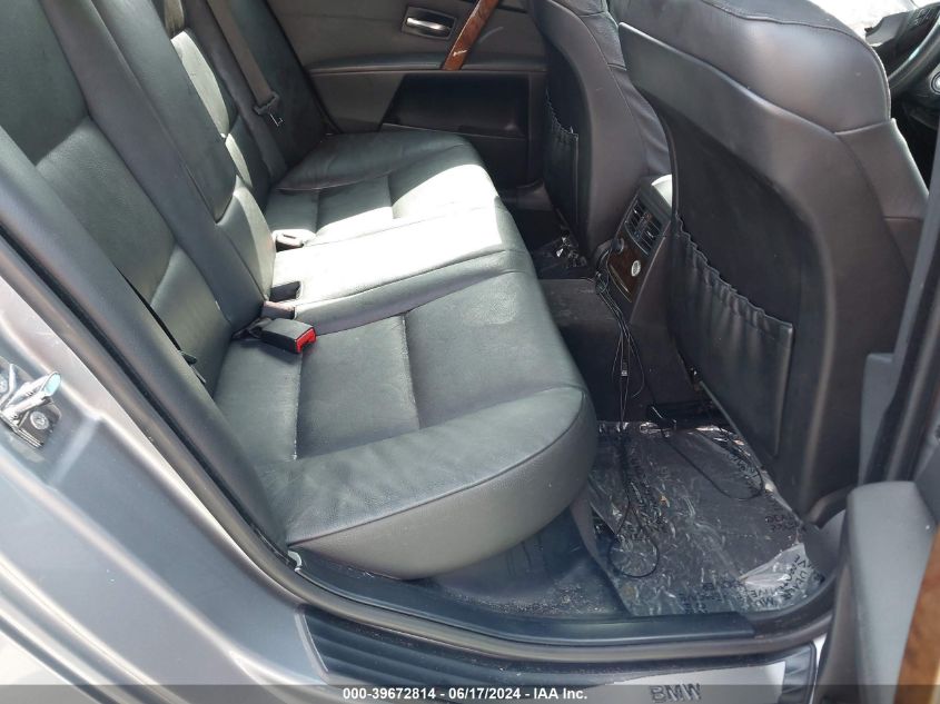 2006 BMW 525I VIN: WBANE53526CK81461 Lot: 39672814