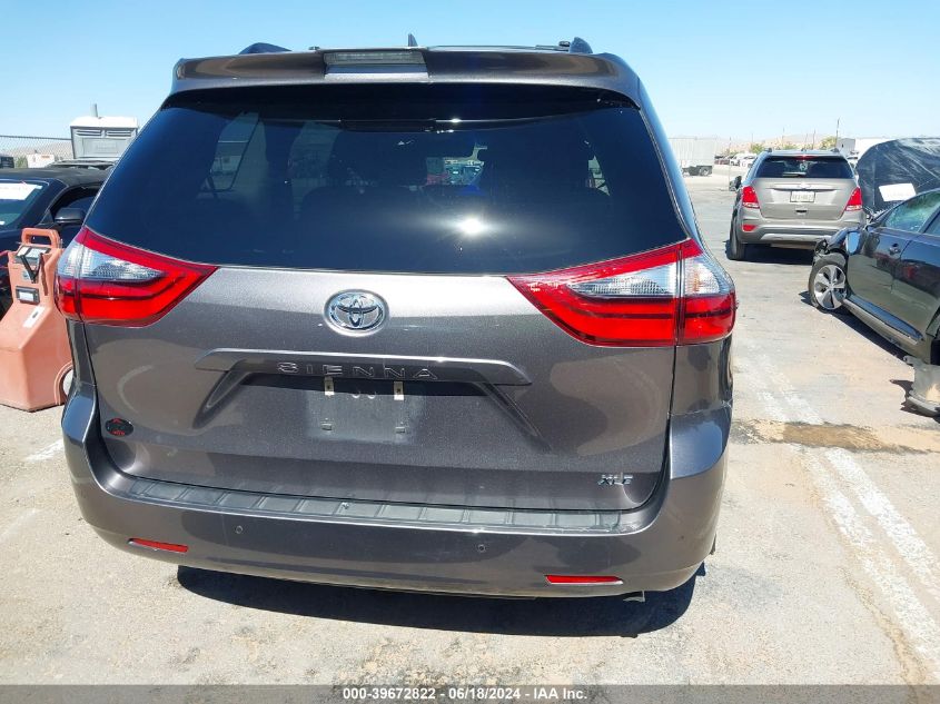 2020 Toyota Sienna Xle VIN: 5TDYZ3DC8LS038687 Lot: 39672822