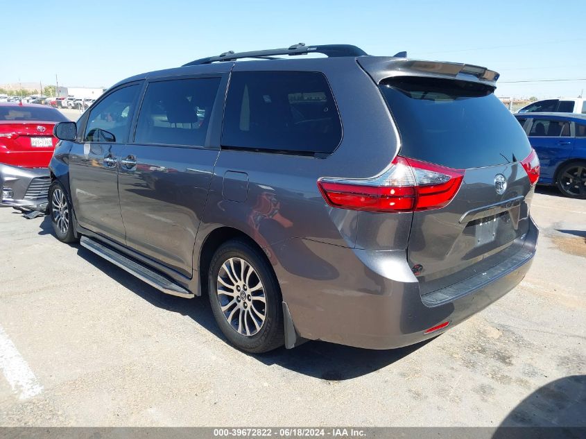 2020 Toyota Sienna Xle VIN: 5TDYZ3DC8LS038687 Lot: 39672822